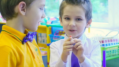 Мальчики в группе детского сада