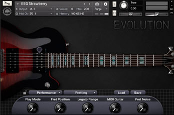 Orange Tree Samples Evolution Electric Guitar Strawberry