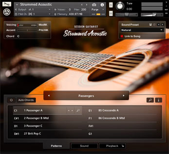 Native Instruments SESSION GUITARIST STRUMMED ACOUSTIC
