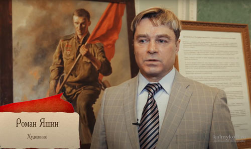 Видеосъемка выставки художника Романа Яшина