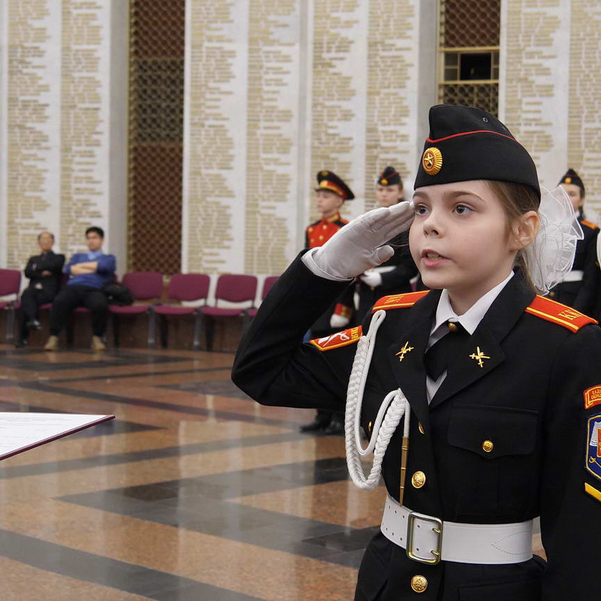 Клятва кадет и присвоение звания