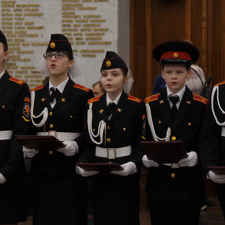 Клятва кадет и присвоение звания