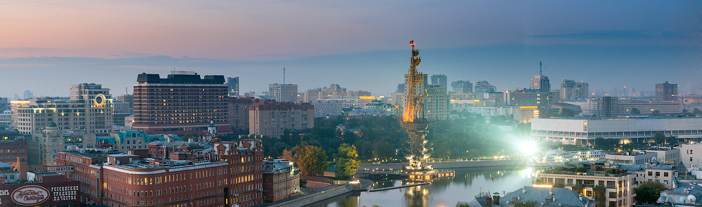 Аэросъёмка в Москве