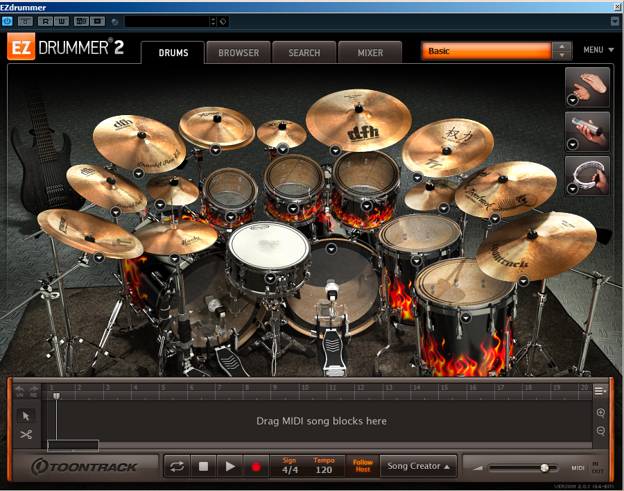 drumkit from hell EZDrummer 2
