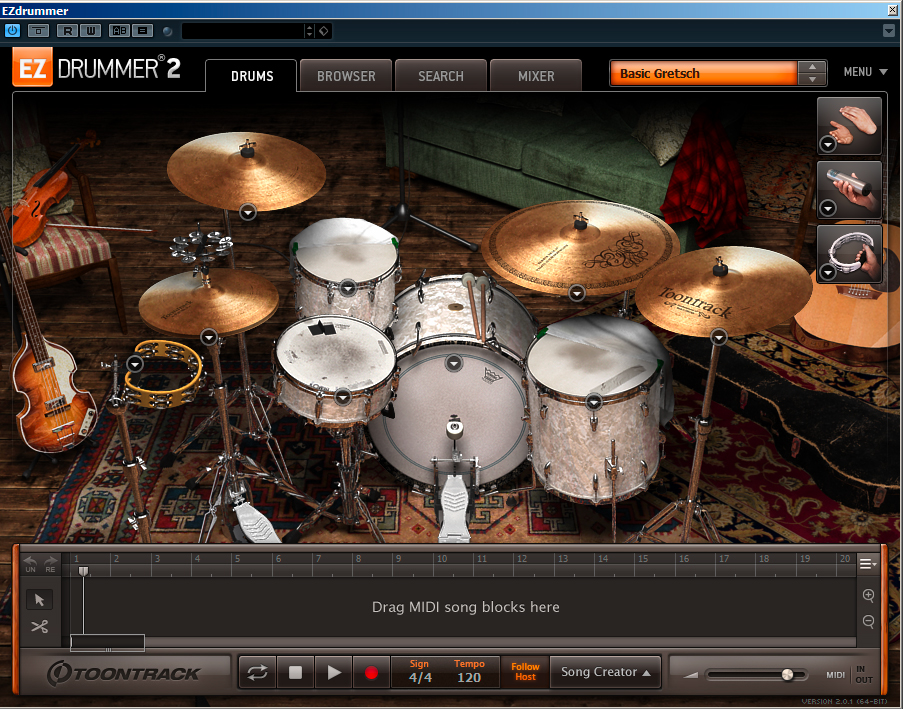  Indie folk EZDrummer 2