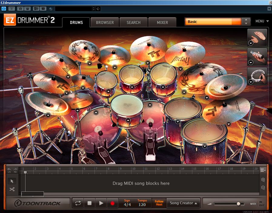 Metal EZDrummer 2