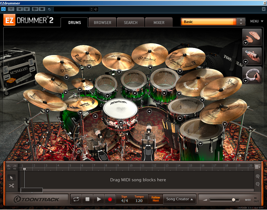 metalheads EZDrummer 2