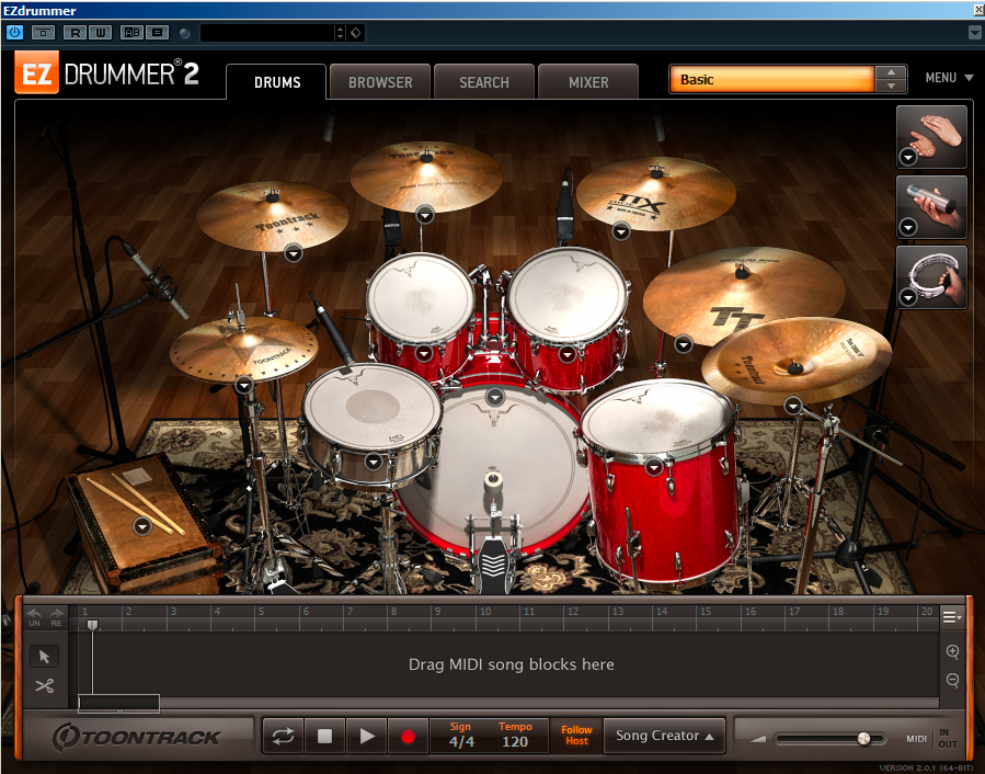 nashville EZDrummer 2